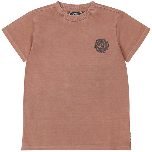 sacramento t-shirt | rust brown