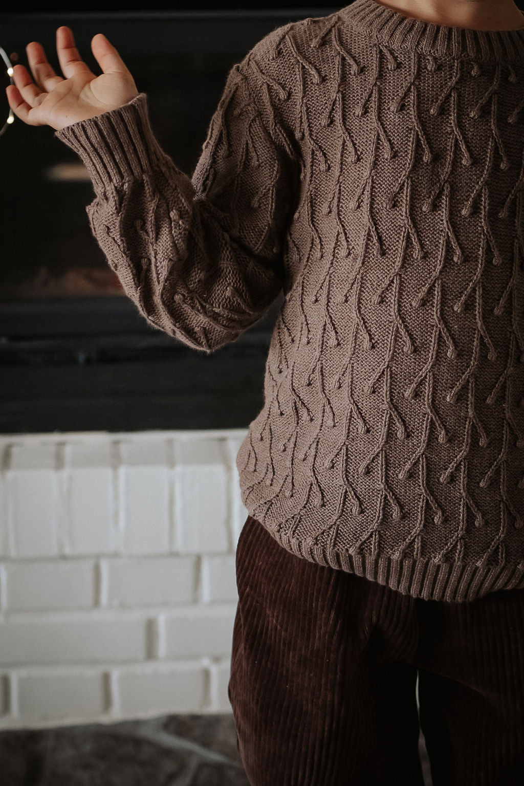 bon cable pullover | cub
