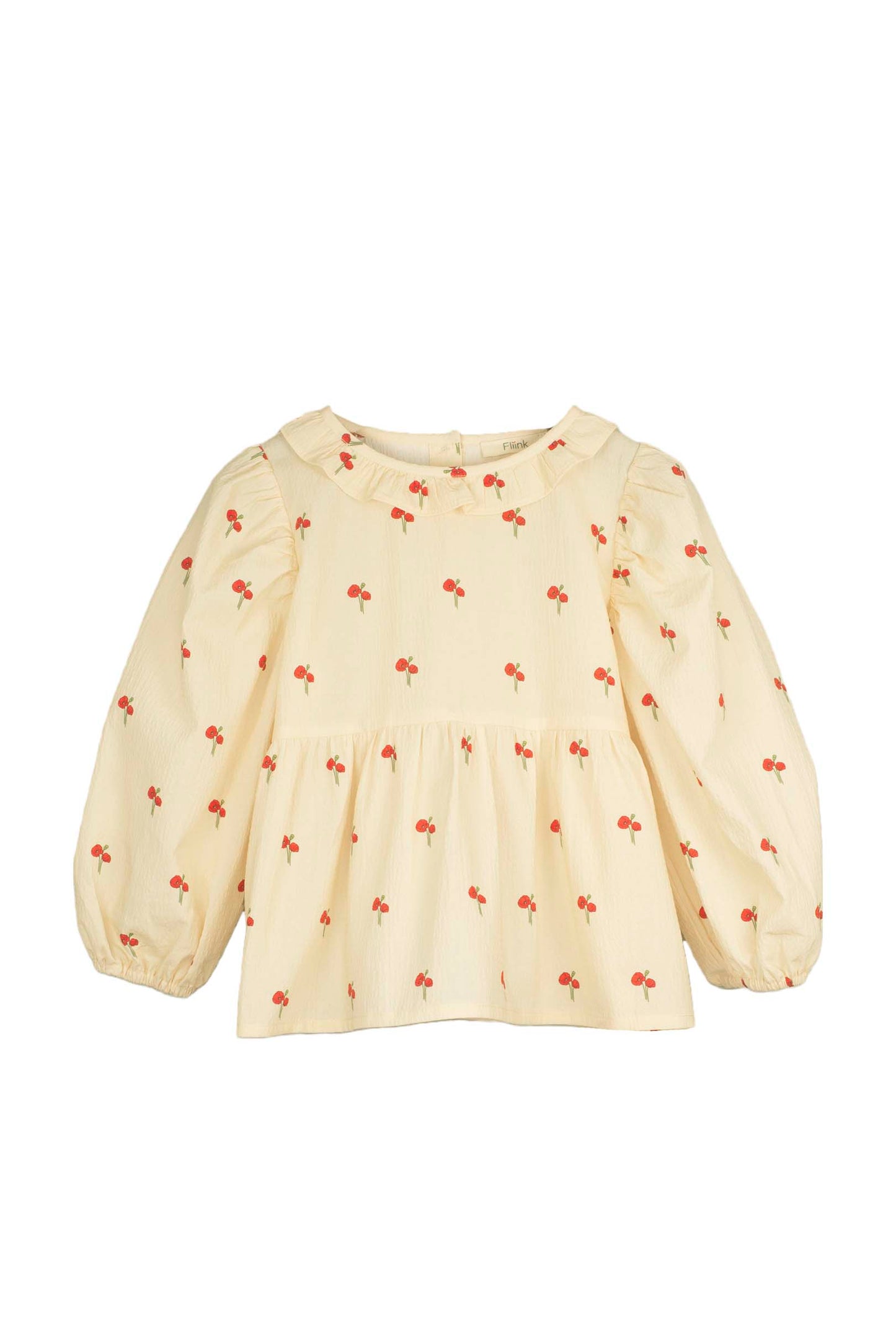 flower blouse | sandshell