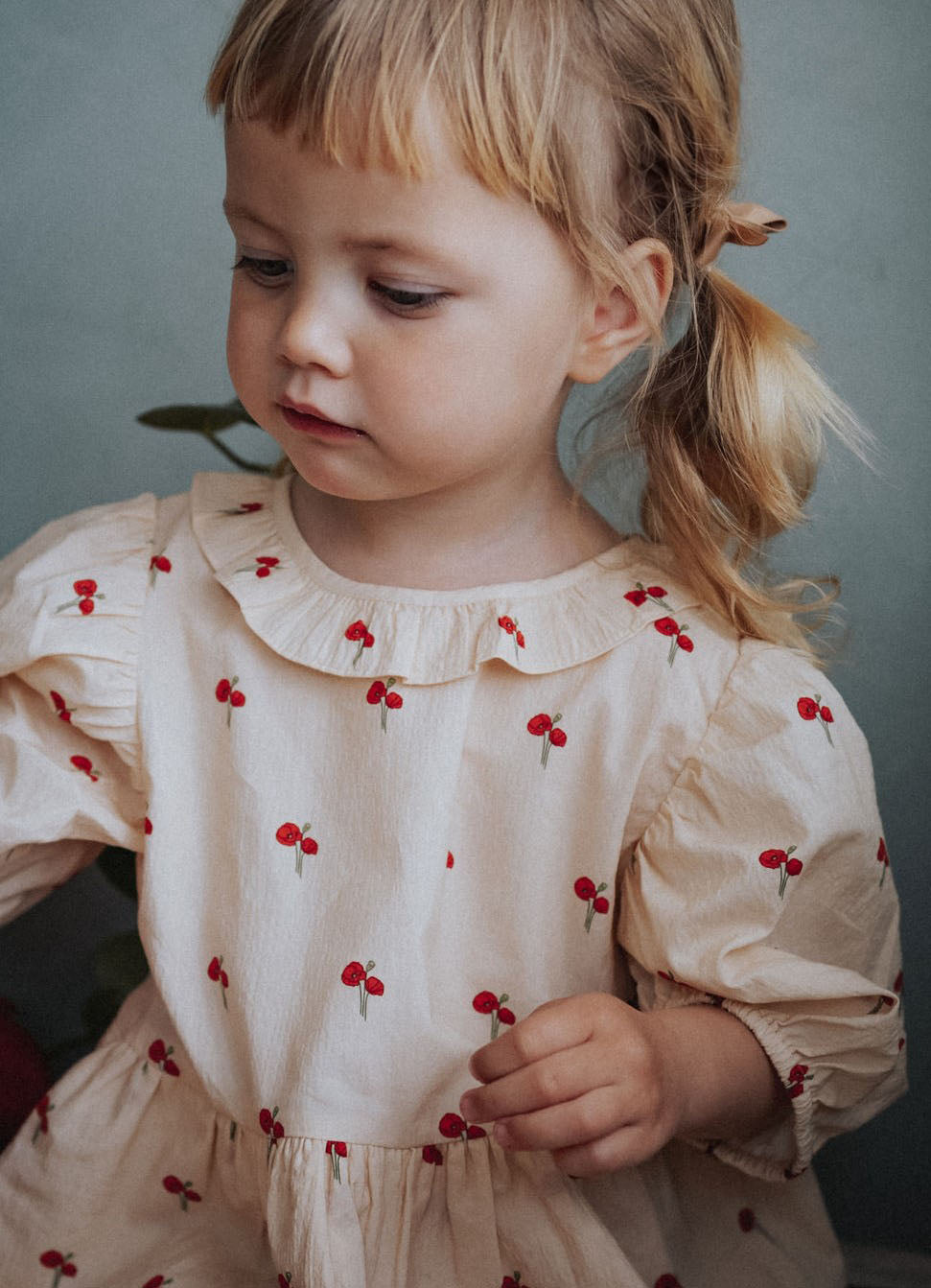 flower blouse | sandshell