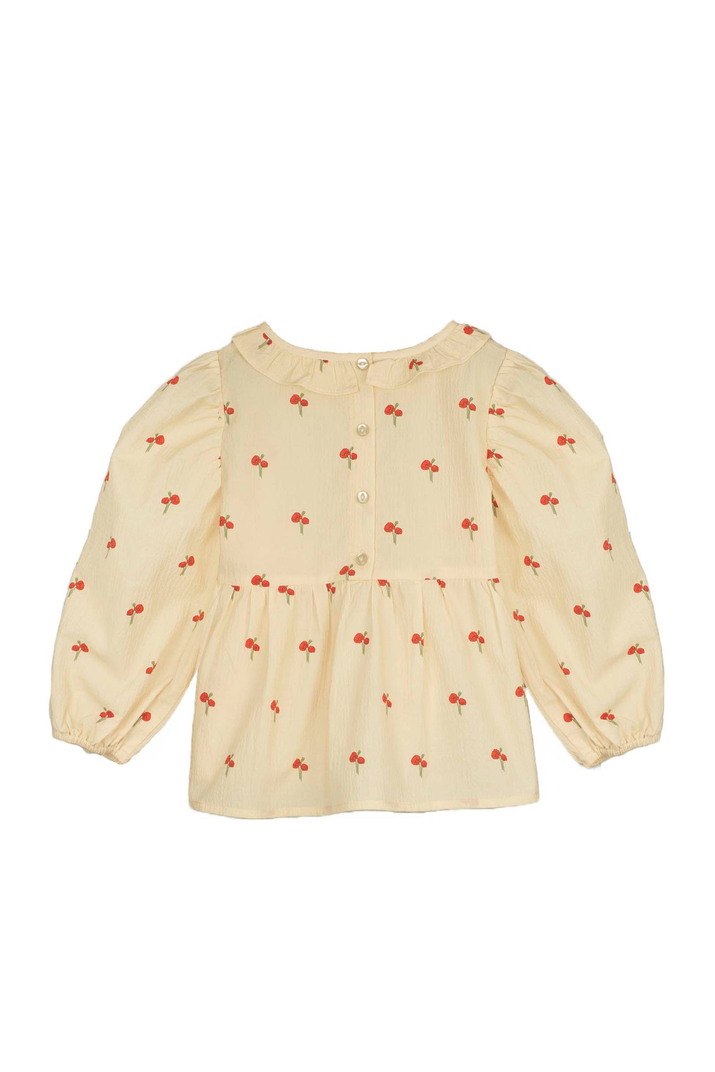 flower blouse | sandshell