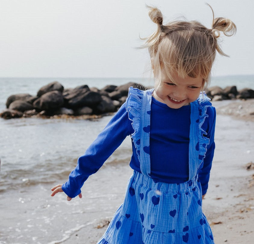 kenna ls blouse | mazerine blue