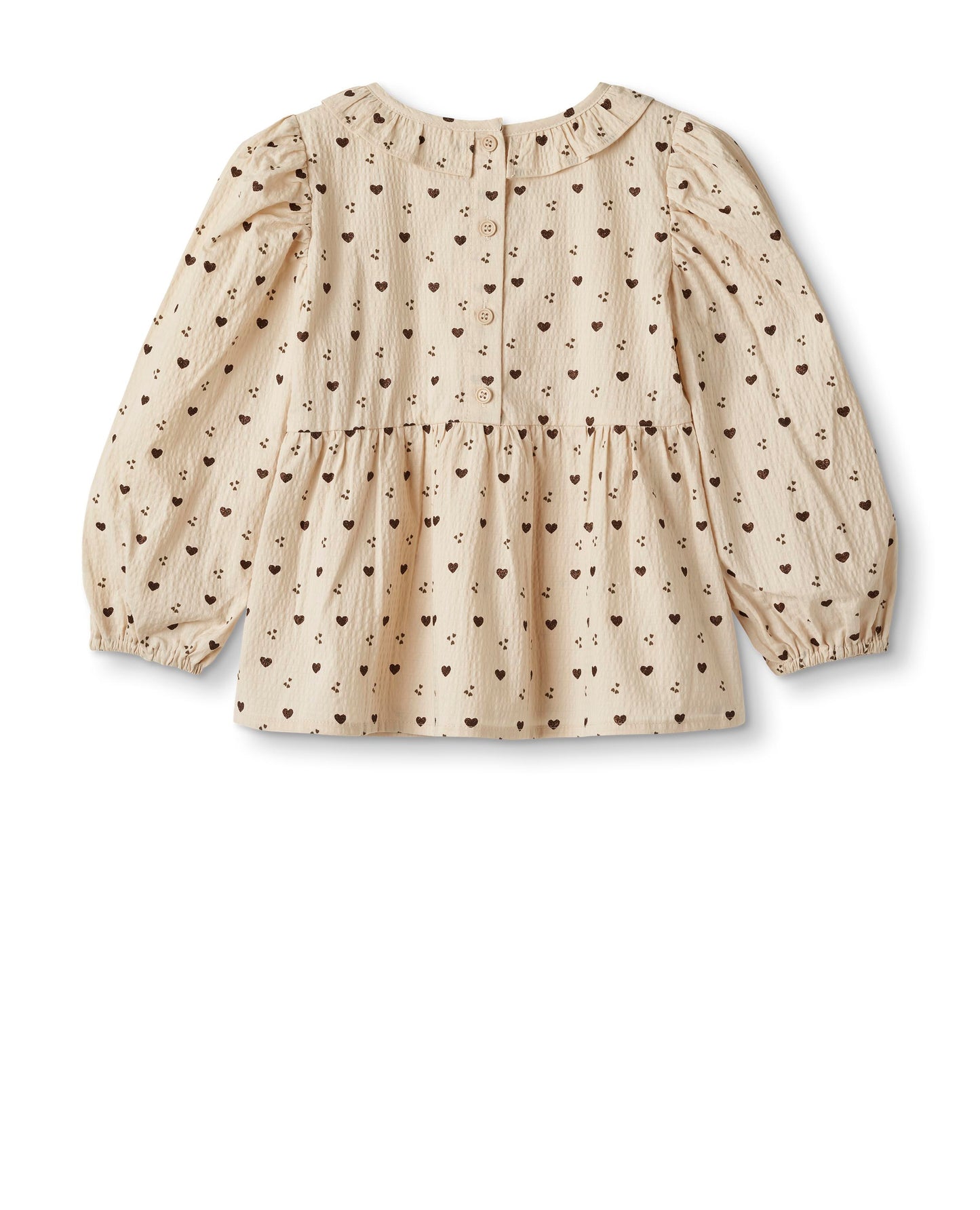 winter ls blouse | sandshell aop