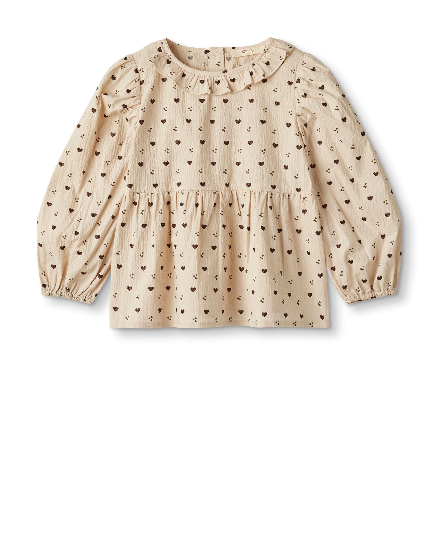winter ls blouse | sandshell aop
