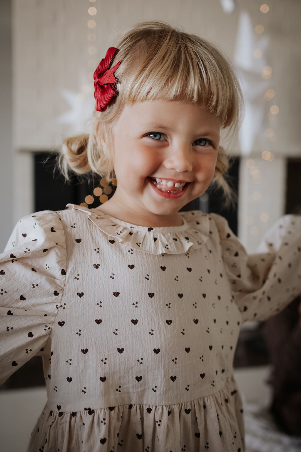 winter ls dress | sandshell aop