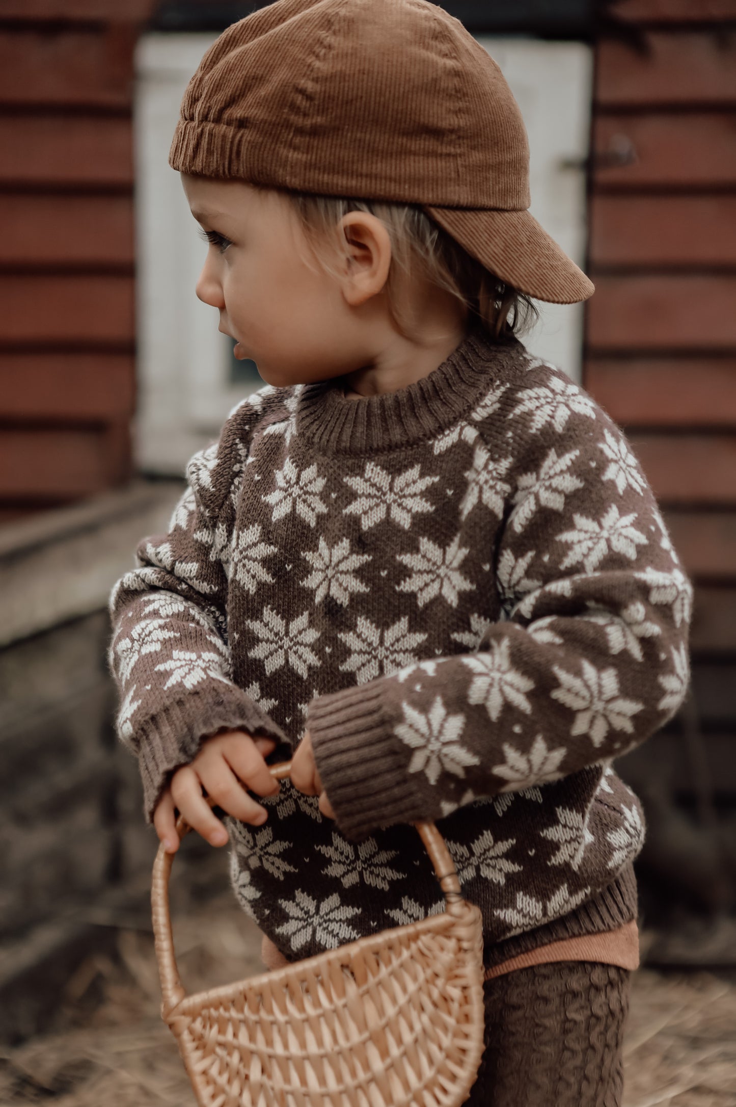 olaf pullover | cub/sandshell