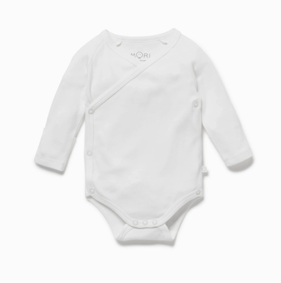 kimono samfella | white