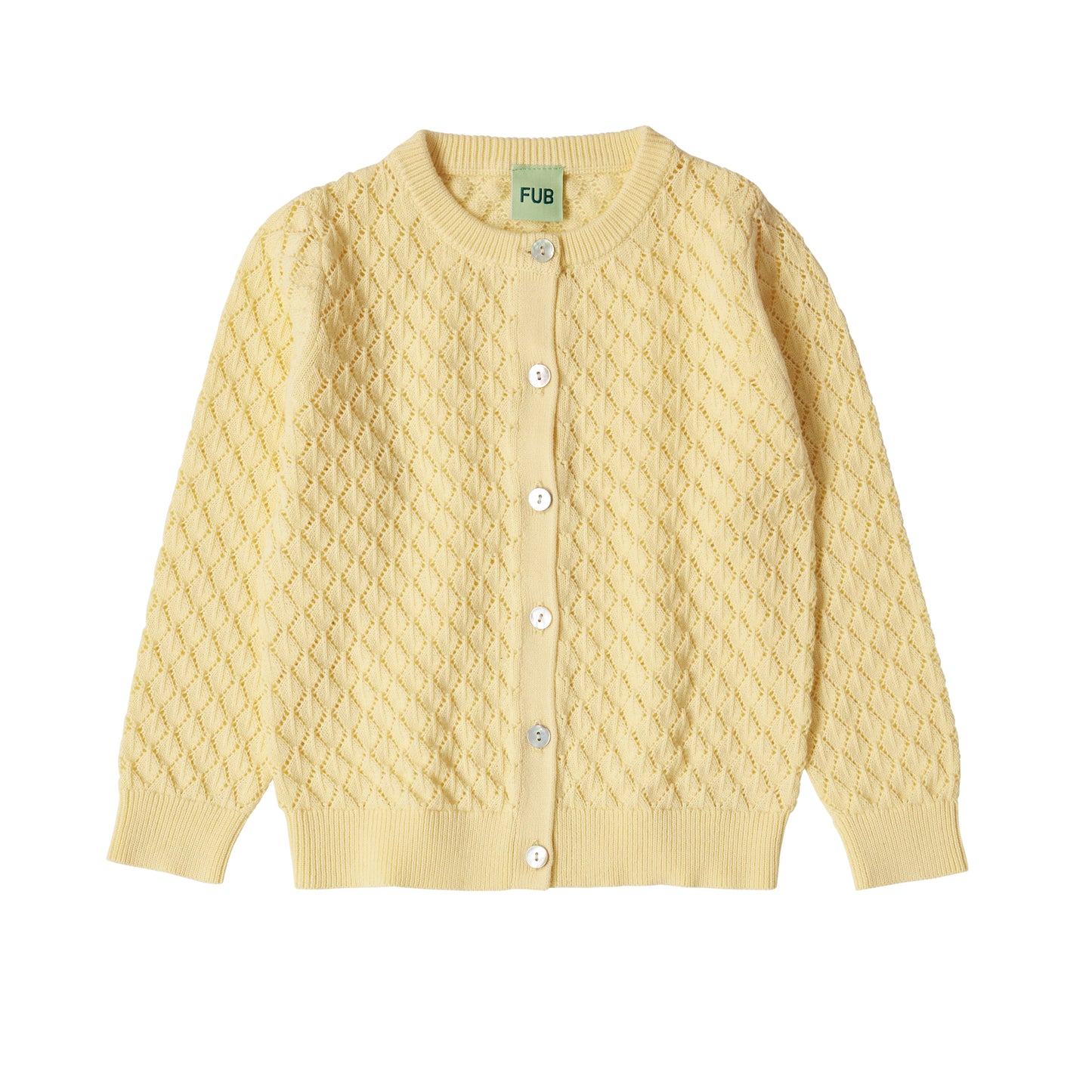 Pointelle Cardigan | 3 Litir