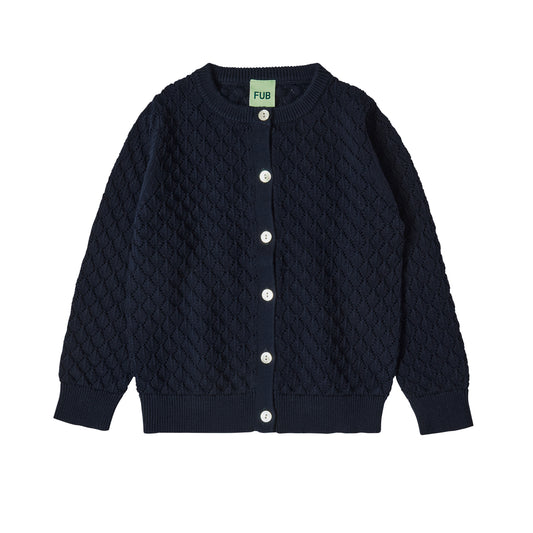 Pointelle Cardigan | 3 Litir