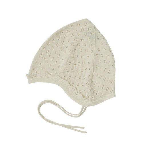 Baby Pointelle Hat | 2 Litir