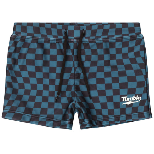 Atlantic swimming trunks  | green-blue
