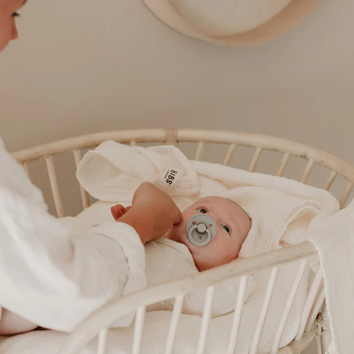 Bibs Muslin Swaddle | Ivory