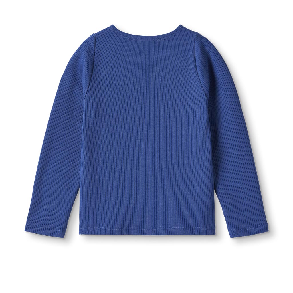 kenna ls blouse | mazerine blue