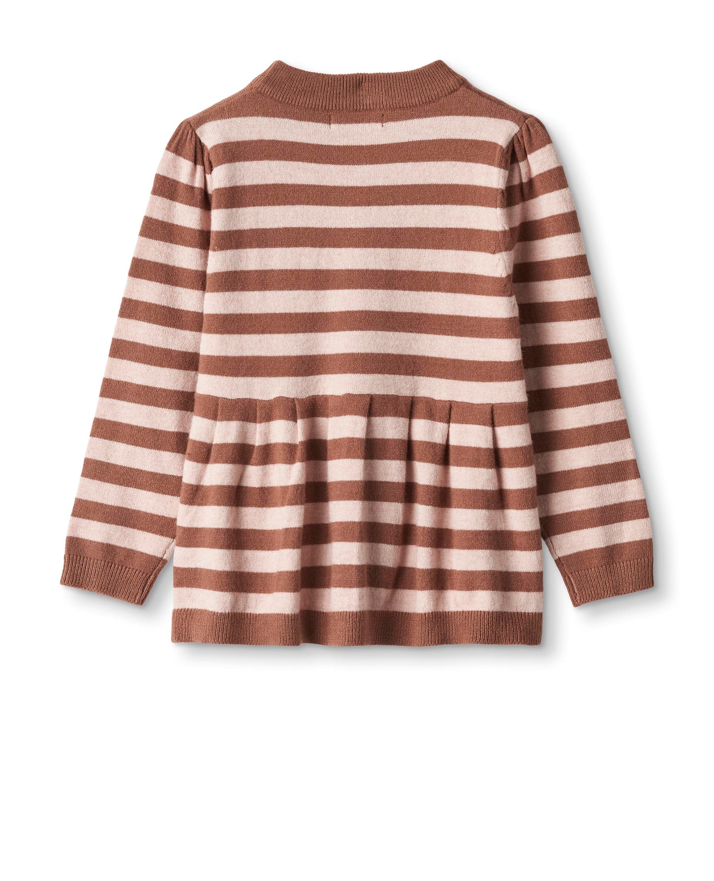 alilly blouse | carob brown striped