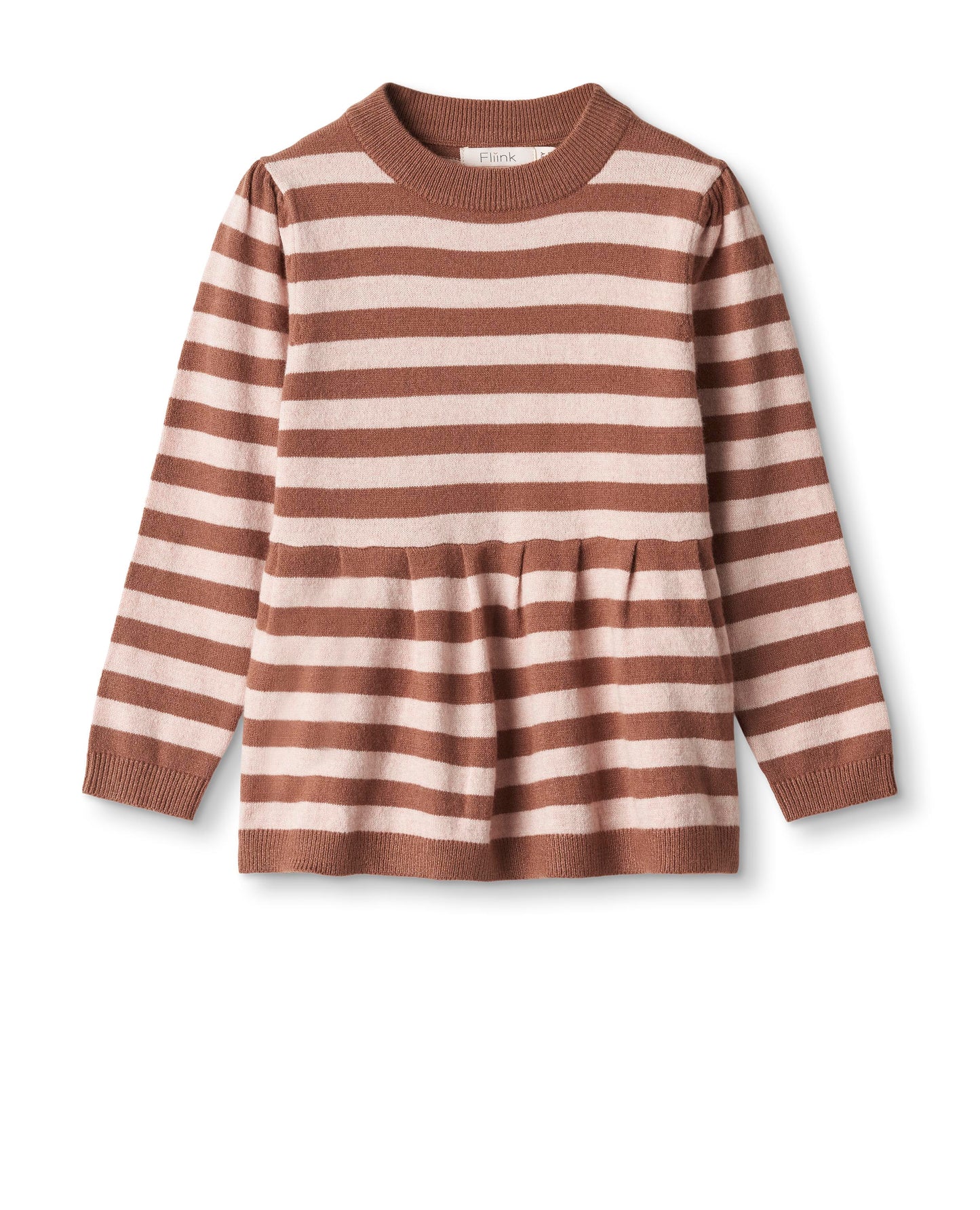 alilly blouse | carob brown striped