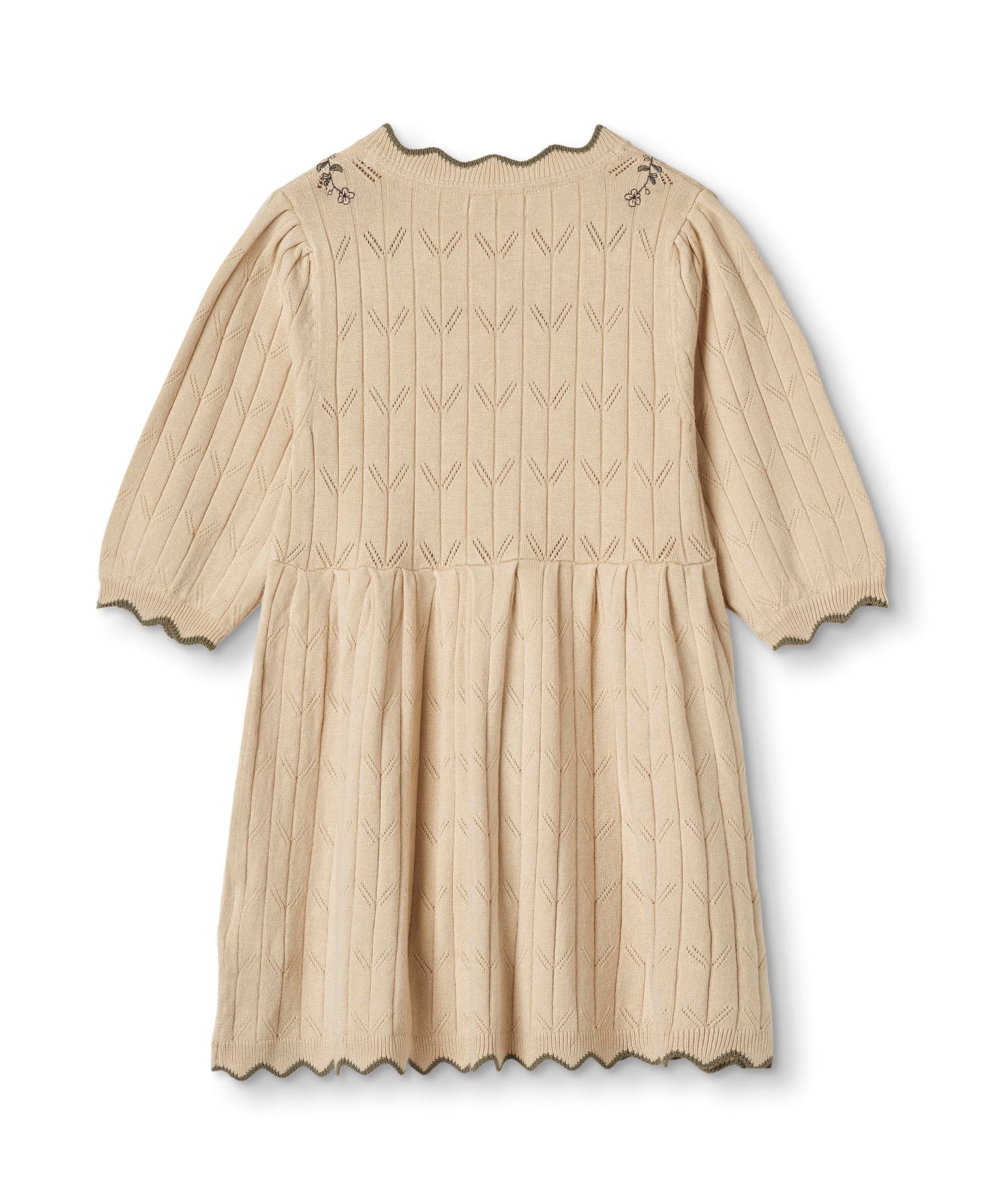 sunny embr. 3/4 knit dress | 2 litir