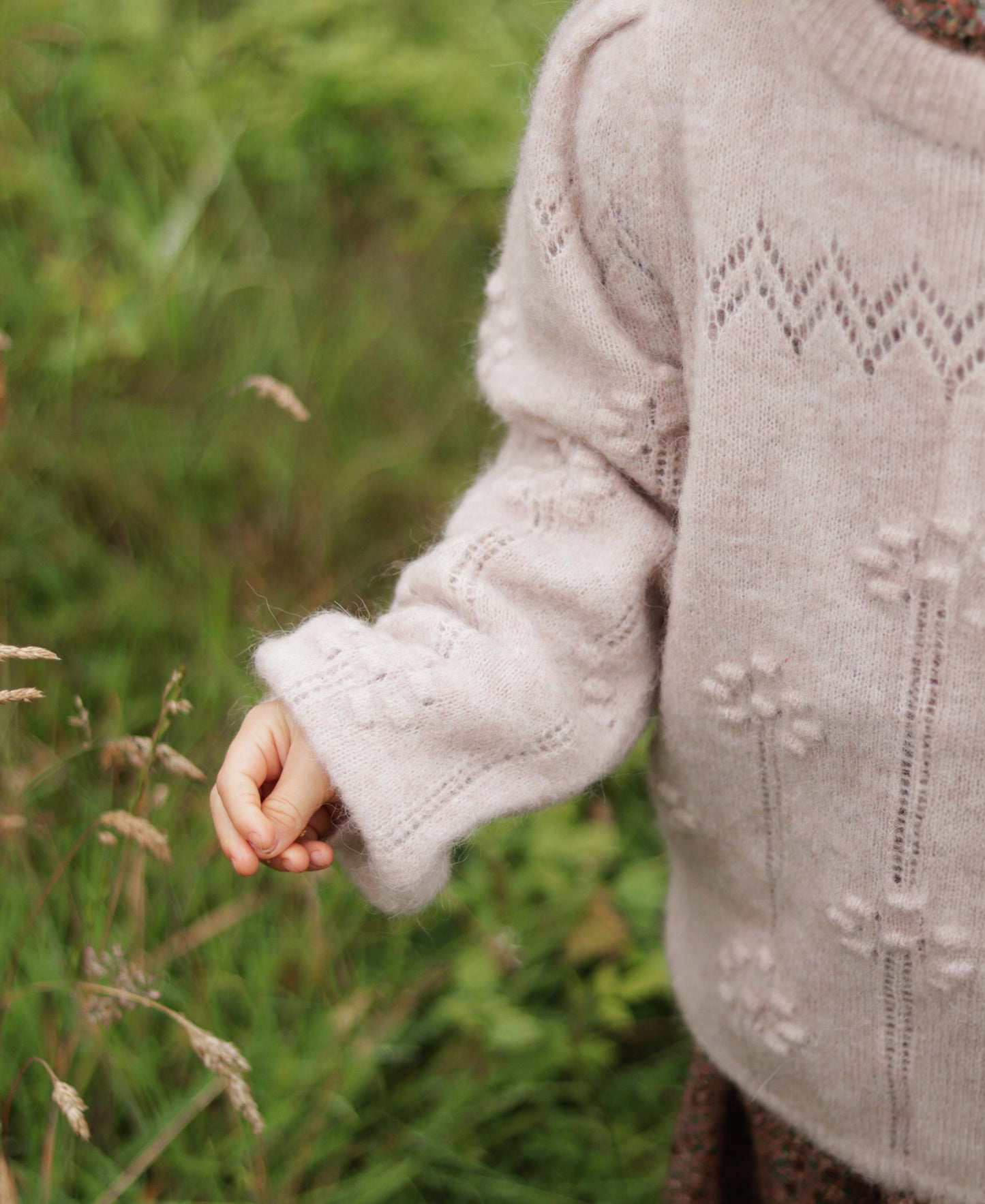 Star Puff Blouse | peach whip