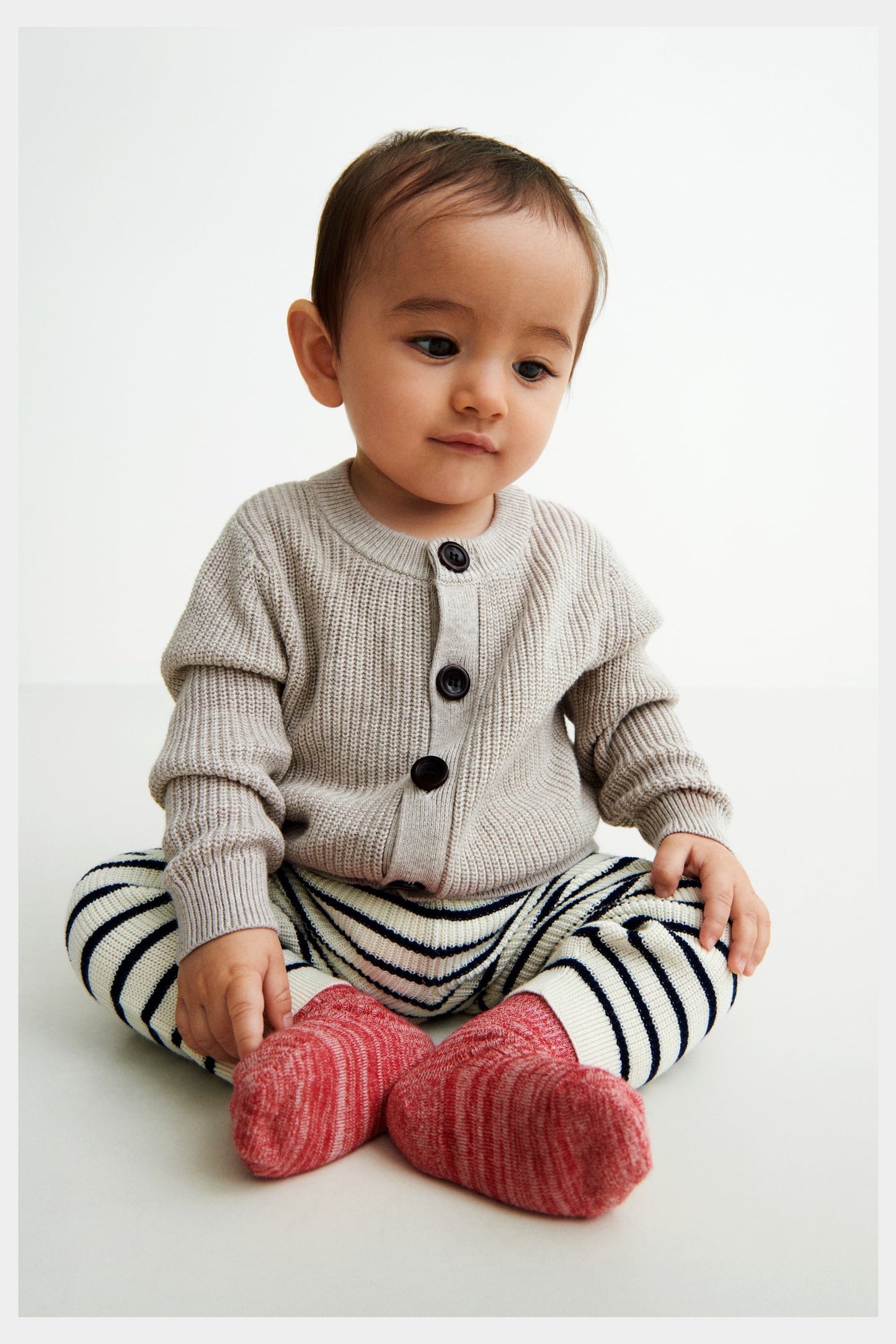 Baby Rib Cardigan | 2 Litir