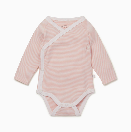 kimono samfella | blush stripe