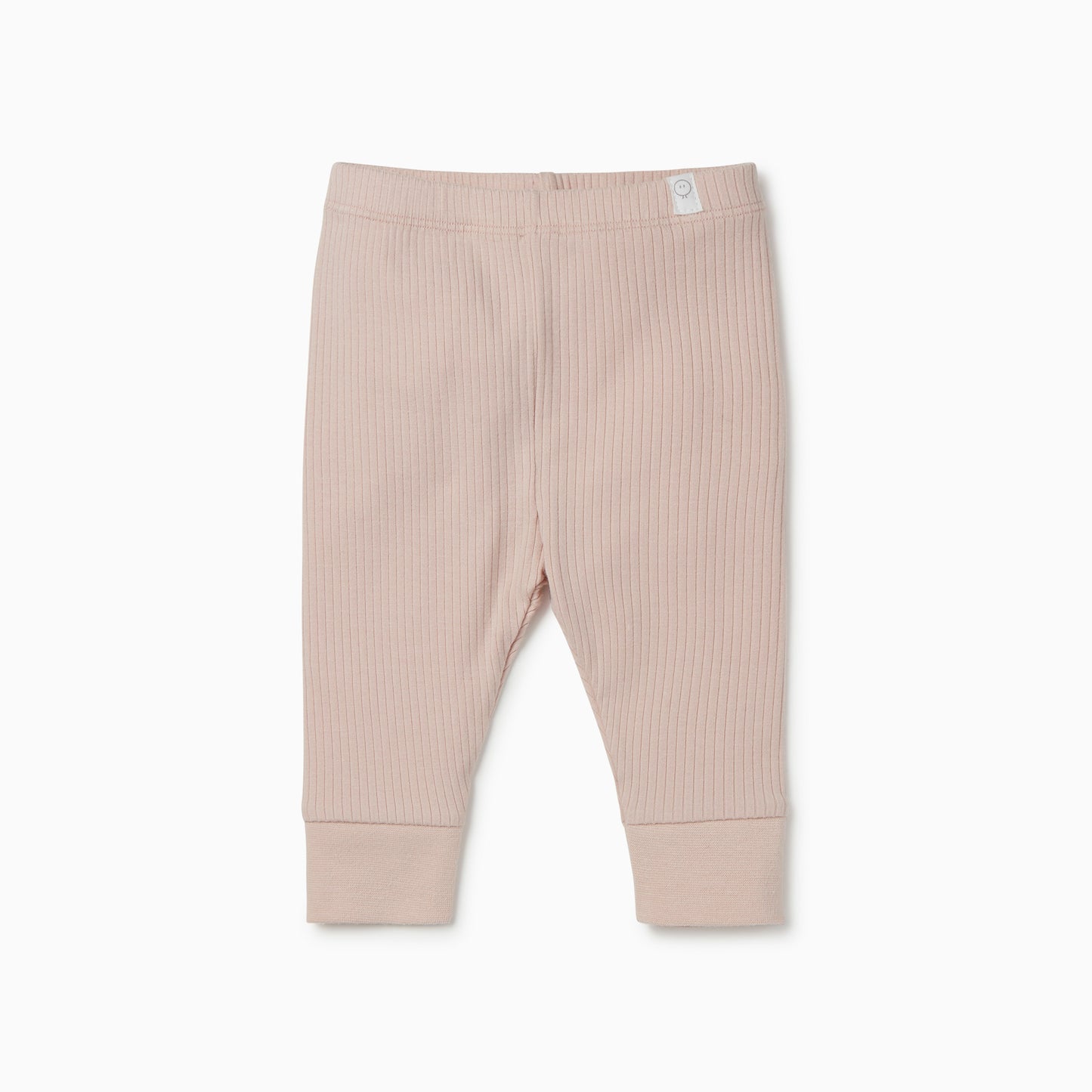 ribbed leggings | blush
